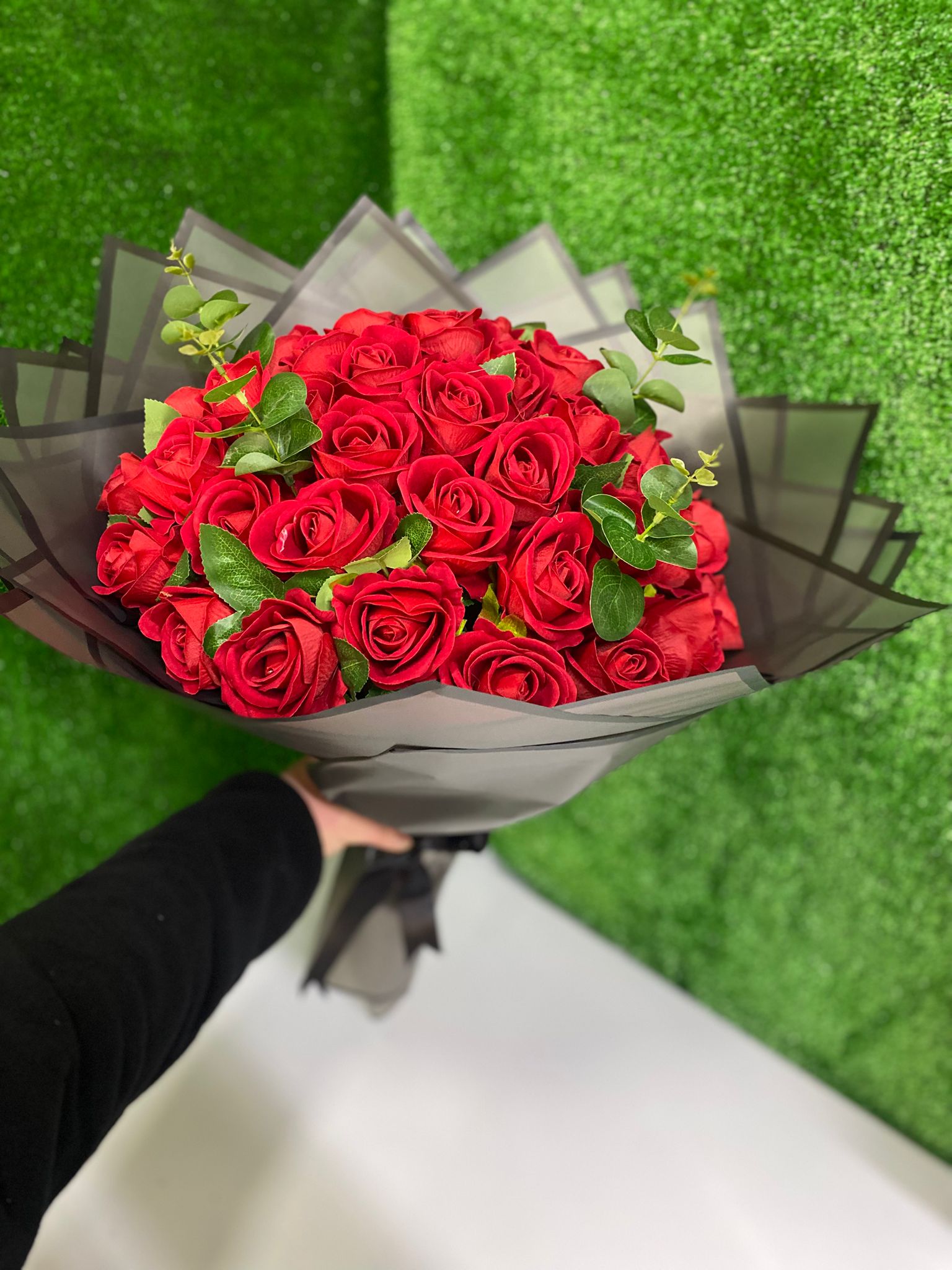 41 Kırmızı Gül Buketi – Söz & Nişan Özel Tasarım